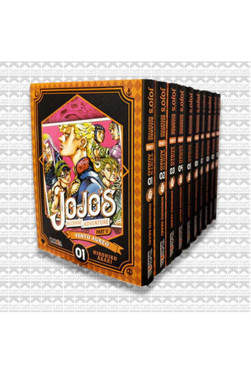 JOJO'S Bizarre Adventure Part V: Vento Aureo (serie completa - 10 tomos)