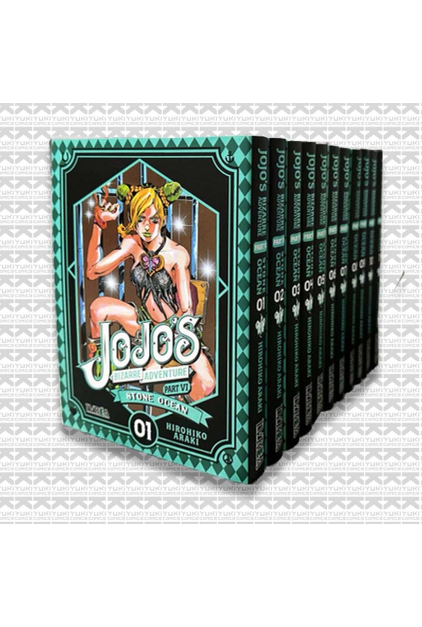 JOJO'S Bizarre Adventure Part VI: Stone Ocean (serie completa - 11 tomos)