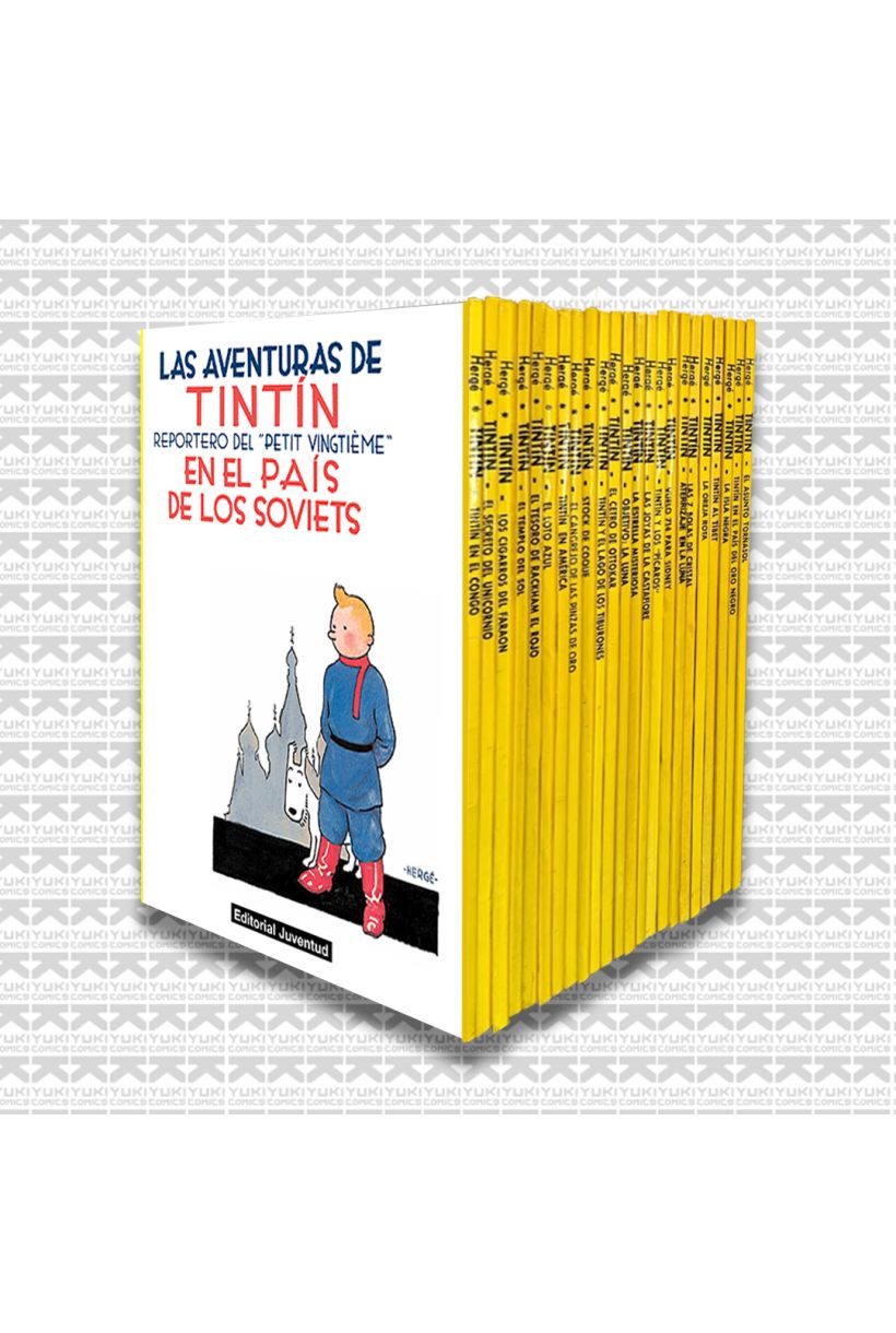 Tintin (colección completa - 25 tomos) - Comprar en Yuki Comics