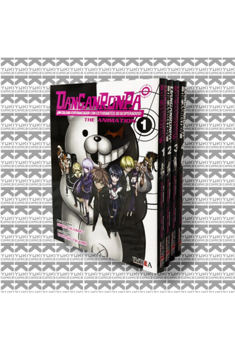 Danganronpa The Animation (serie completa - 4 tomos)