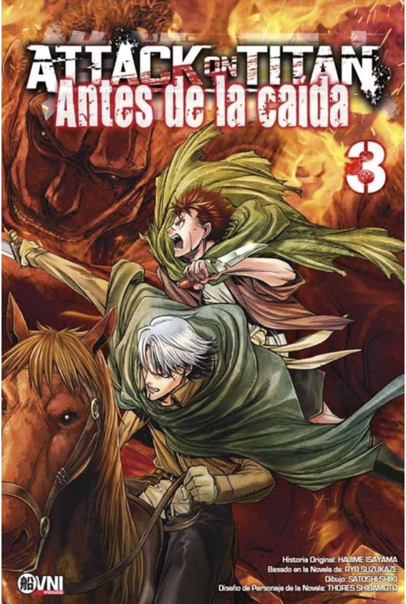 Attack on titan: ANTES DE LA CAÍDA 03