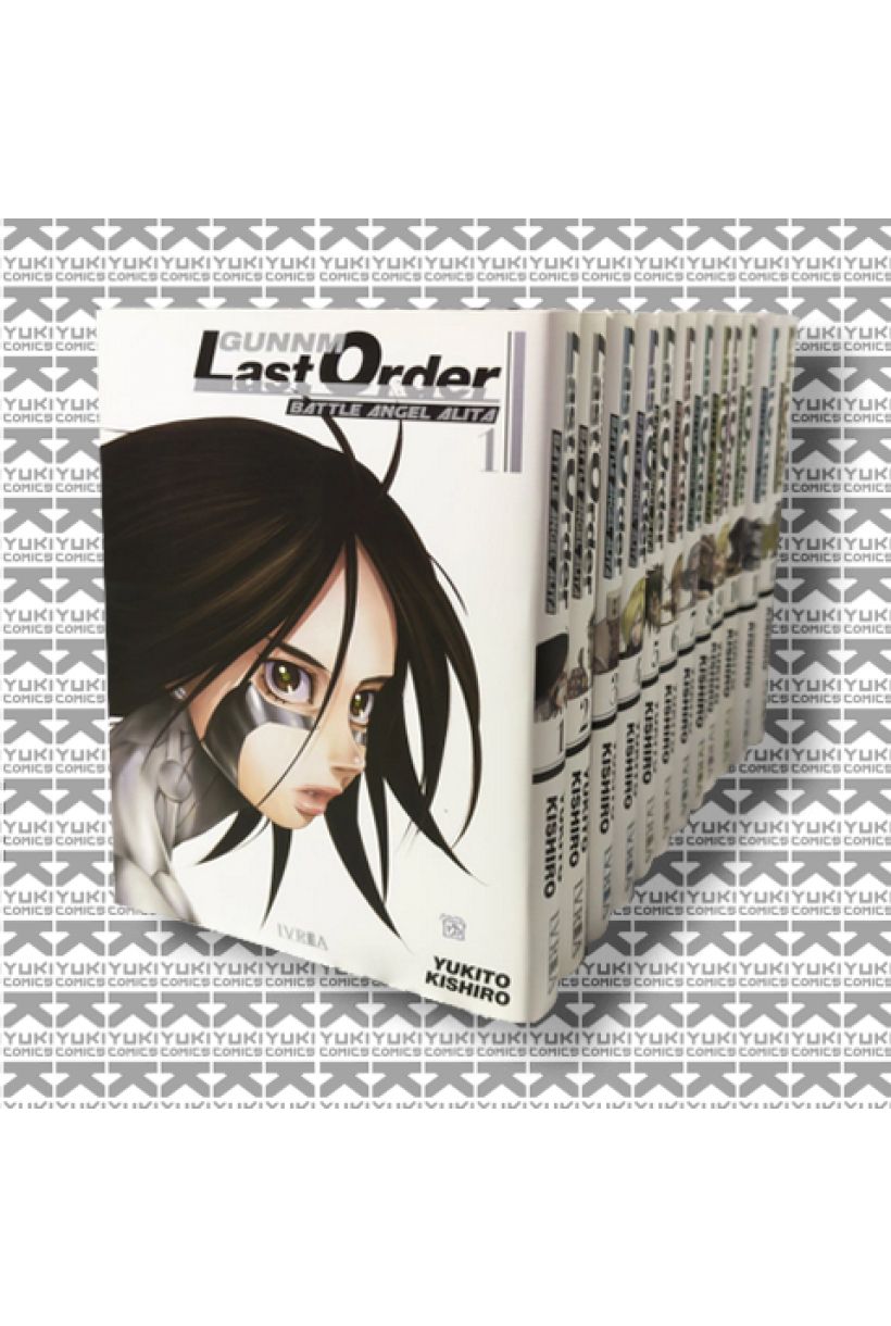 Gunnm: Last order (serie completa - 12 tomos) Alita