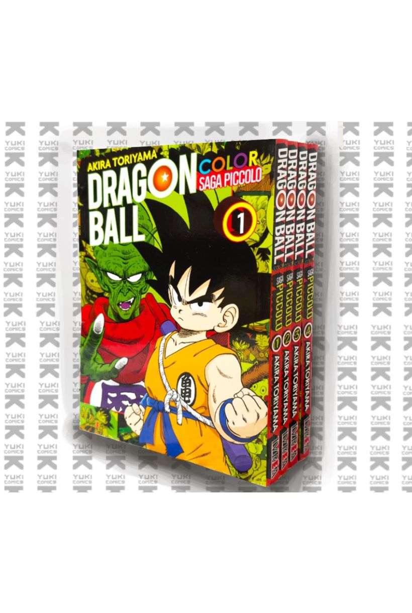 Dragon Ball Color  - Saga Piccolo (serie completa cinco tomos)