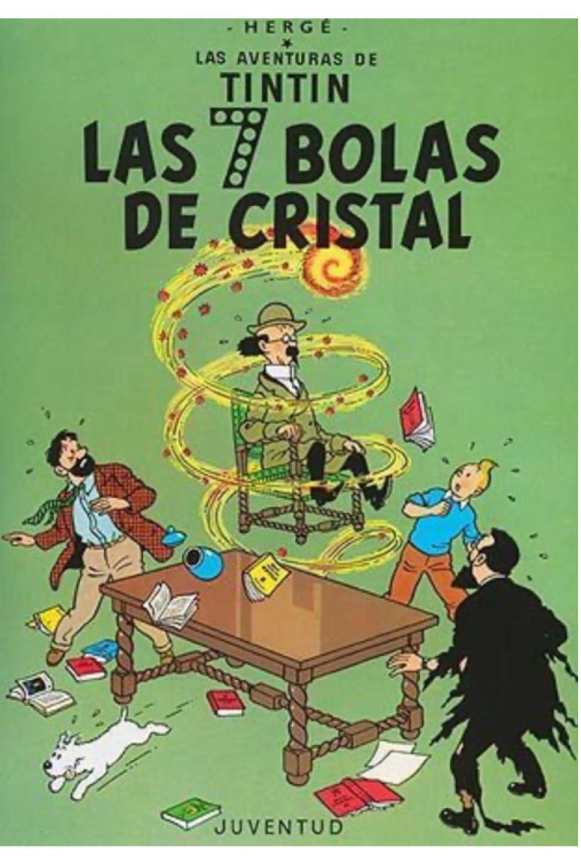 Tintin, Las siete bolas de cristal