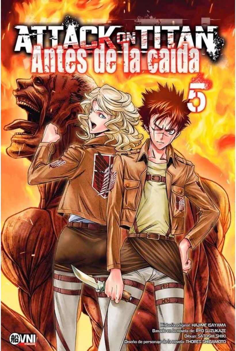 Attack on titan: ANTES DE LA CAÍDA 05