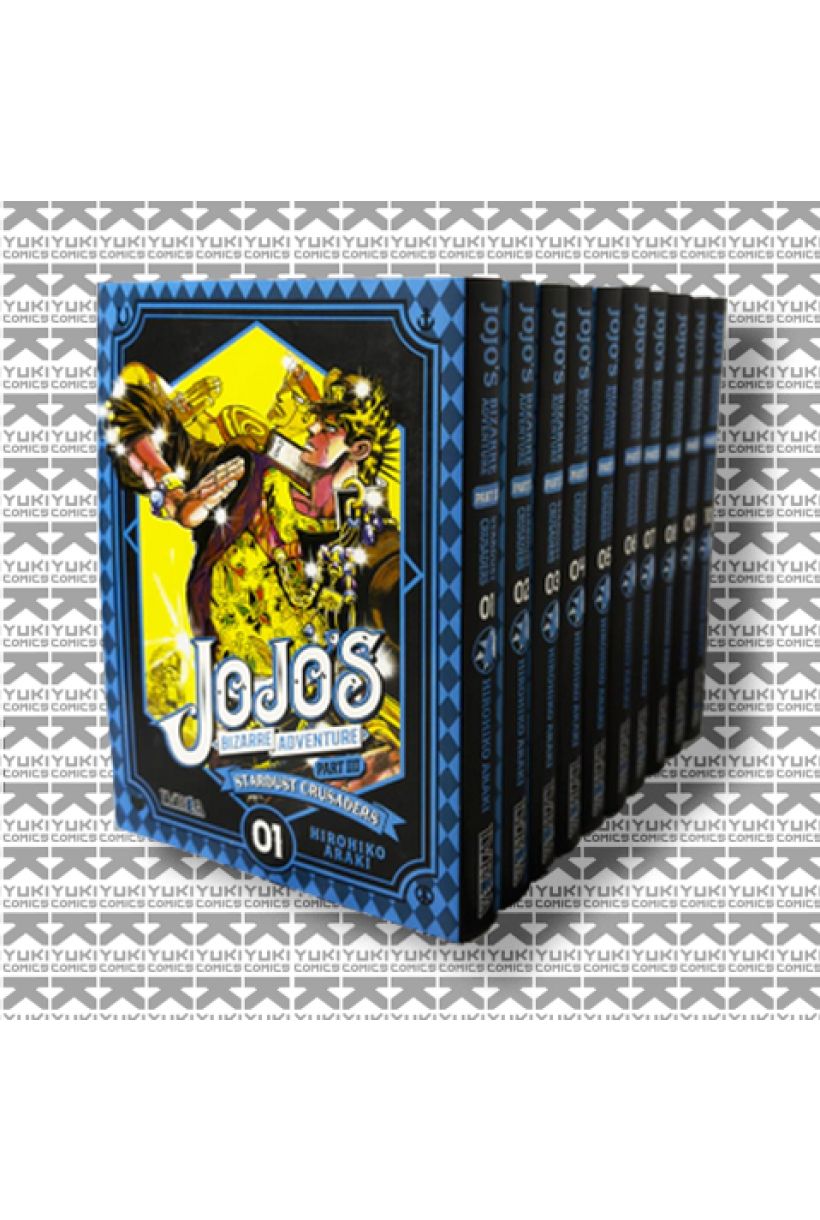 JOJO'S Bizarre Adventure Part III: Stardust Crusaders (serie completa - 10 tomos)