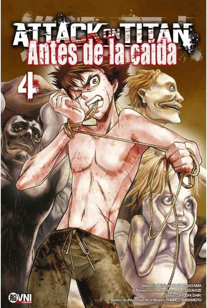 Attack on titan: ANTES DE LA CAÍDA 04